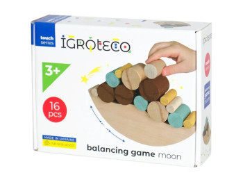 Развивающая игрушка балансир Луна, 16 деталей, Igroteco