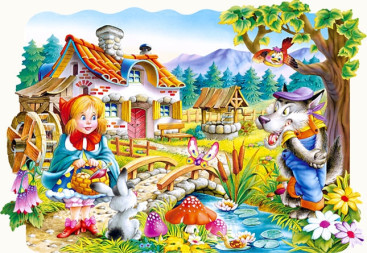Пазли Червона шапочка, 20 елементів, Castorland