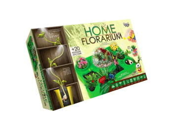 Набор для выращивания растений HOME FLORARIUM. Danko Toys HFL-01-01U