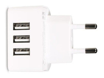 Зарядний пристрій RP-U32 USB 3in1 Ports. Remax 6195 White