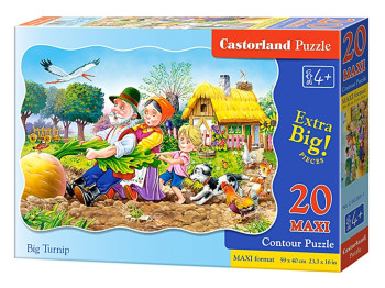 Пазли Велика ріпка, 20 елементів, Castorland