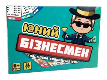 Настольная игра Юный Бизнесмен развлекательная экономическая. Strateg 30341