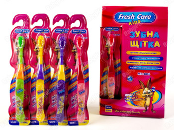 Зубная щетка детская "Fresh care" мягкая