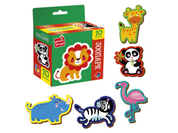 Набір магнітів Зоопарк, Vladi Toys