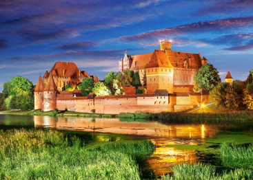 Пазли Замок Мальборк, 1000 елементів, Castorland
