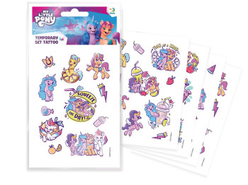 Набір дитячих тимчасових татуювань My Little Pony, DoDo