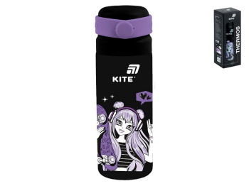 Дитячий термос Kite Anime Dream, 500 мл, з нержавіючої сталі, з поїльником, Kite