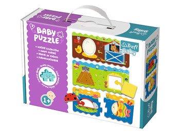 Пазлы Baby Classic, Сортируем по форме, Trefl