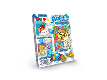 Креативна творчість для малюків Водна розмальовка AQUA PAINTER, Danko Toys