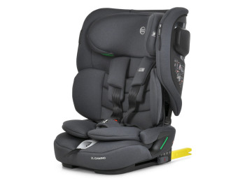 Детское автокресло El Camino i-PRO ME 1234 Gray, 76-150 см, ISOFIX, Top Tether, серый