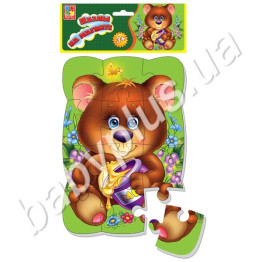 Магнітні пазли Мишка, Vladi Toys