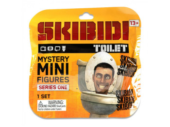 Фигурка сюрприз без функций Skibidi Toilet Mini Mystery Figure; (цена за 1шт)