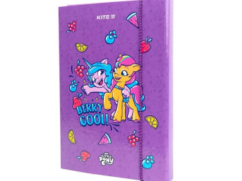 Папка для тетрадей В5 на резинке My Little Pony. Kite LP23-210