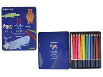 Набір кольорових олівців. AIHAO AH90129-18