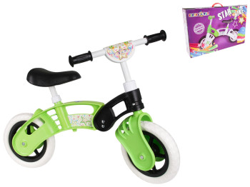 Беговел детский черно-зеленый. Star Bike. Kinderway KW-11-012 ЧЗ