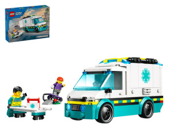 Конструктор LEGO City Швидка допомога, 184 деталі