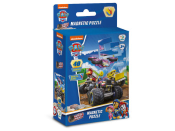 Магнітний пазл "Paw Patrol, Колеса", 40 елементів, DoDo