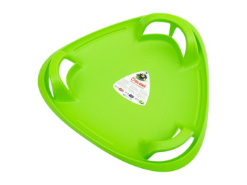 Санки-ледянка салатовые. Doloni Toys 06551/3