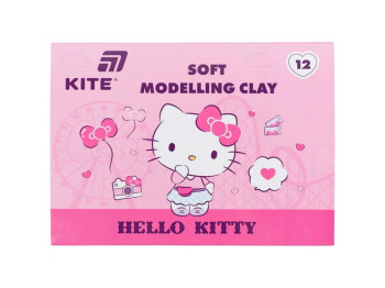 Пластилін восковий 12 кольорів, Hello Kitty, Kite HK25-1086