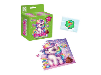 Гра розвиваюча пазли та сквіш-сюрприз Едіноріжка2, Vladi Toys VT8030-02