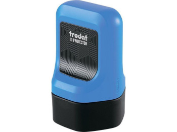 Роликовый штамп ID Protector, 3 Refills, синий, TRODAT ID Protector
