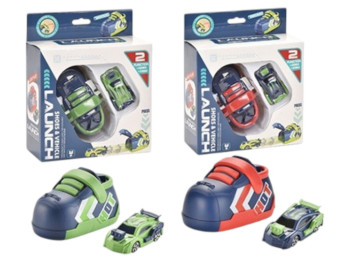 Машинка на запуске (кроссовок), 2 цвета