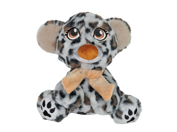 Мягкая игрушка Леопардик Пери, текстильная игрушка с бантиком, Tigres
