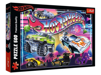 Пазли Trefl Hot Wheels Атмосфера 80-х, 500 елементів