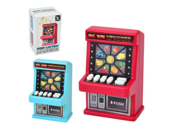 Ігровий автомат світло звук Fruit Lottery Machine ME-111, 12,5 см, кнопкове керування