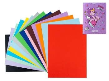 Папір кольоровий двосторонній Kite My Little Pony, A4, 15 аркушів