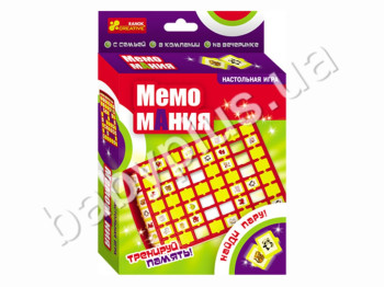 Настольная игра мемомания