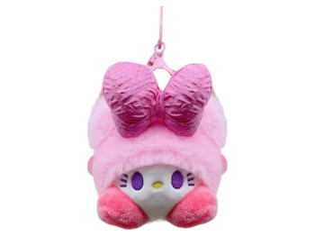 М'яка іграшка-брелок Kirby, 10 см, підвіска з петелькою