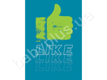 Блокнот А5 Тверда обкладинка 96 арк, клітинка Like, Ранок
