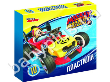 Пластилин Mickey Mouse (10 цветов, 200 гр,)