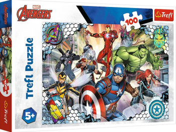 Пазл Trefl Avengers Сила Мстителей, 100 деталей