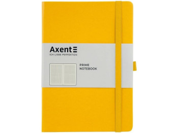 Книга записная в клетку желтая Partner Prime A5. 96 листов. Axent 8305-08-A