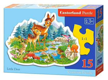Пазли Бембі 15 елементів, Castorland