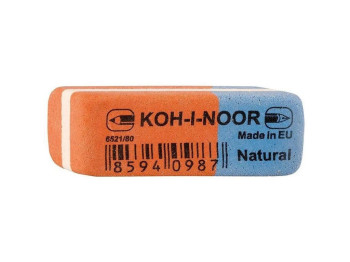 Гумка комбінована BlueStar super extra soft, 2 шт., Koh-i-Noor
