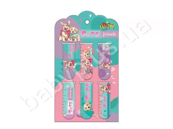 Закладка магнитная Love My Corgi на планшете 6 штук, Kidis 13390