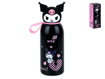 Термос з фігурною кришкою 350 мл, Kuromi, Kite HK26-1267-2