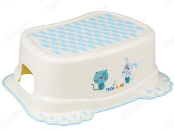 Подставка для ног Пес и Кот с противоскользящей резиной Желтая. Tega Baby PK-006-102
