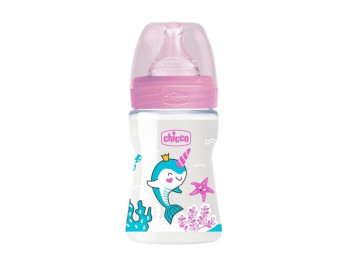Пляшка пластикова Well-Being Physio Colors 150 мл, Chicco