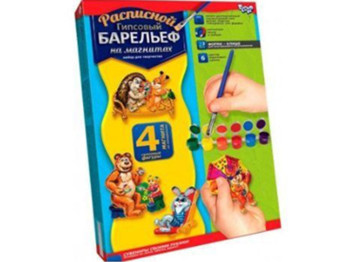 Набір для творчості Писаний гіпсовий барельєф малий, Danko Toys