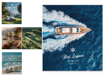 Зошит у клітинку 096-3624K Old Money Vacation 96 аркушів, УФ-лак, 5 видів (ціна за 1шт), Школярик