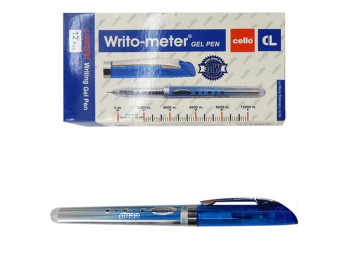 Ручка гелева синя CL-G01 Writo-meter, ST02259