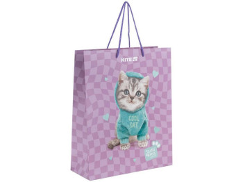 Пакет паперовий подарунковий, 26х32см, Studio Pets, Kite