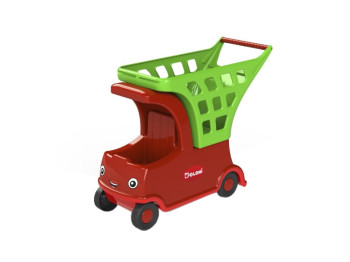 Автомобиль красный с ковшиком. Doloni Toys 01540/02