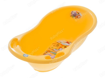 Ванночка с термометром желтая Сафари 86 см. Tega Baby SF-004-124