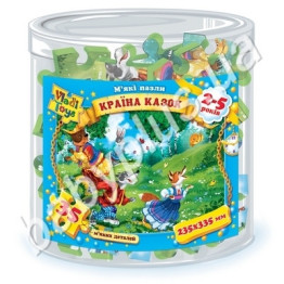 М'які пазли Країна казок А4 Колобок (укр,)