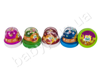 Слайм. TM Mr Boo 80025. Кристалічний з Фимо. Фрукти. 80г.
